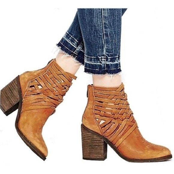 Free People Carrera booties vintage leather EU36 US 6 BoxB Bohemian - Picture 14 of 14